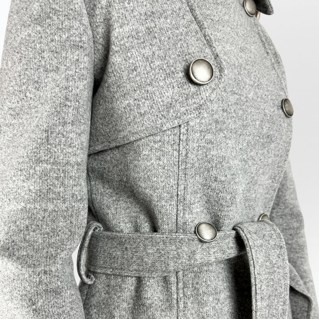 Long Belted Trench Coat