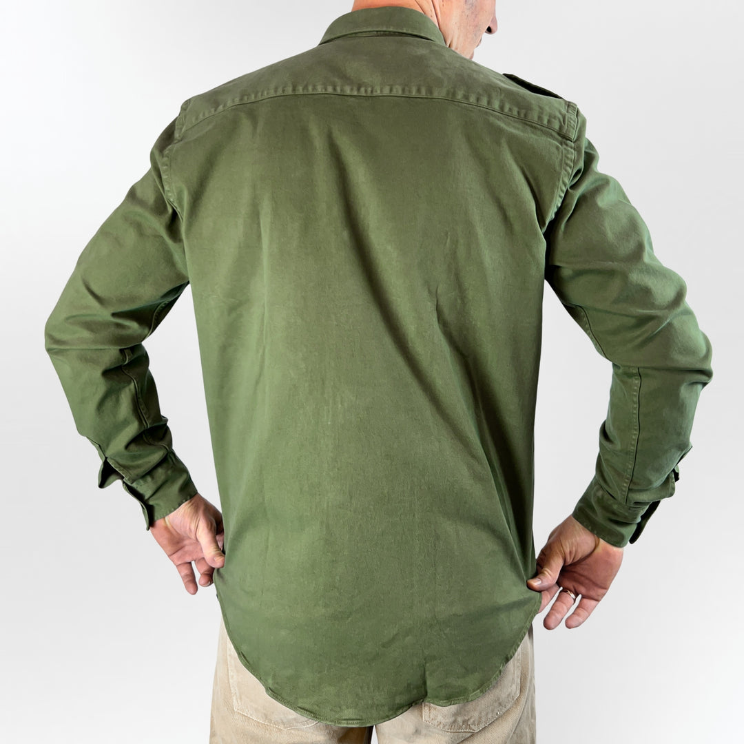 Army Olive Overshirt