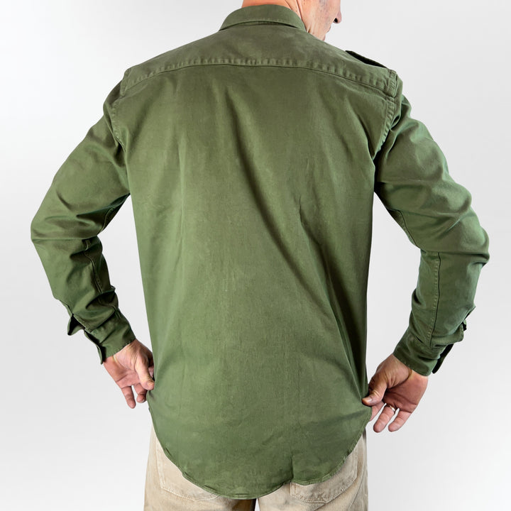 Army Olive Overshirt