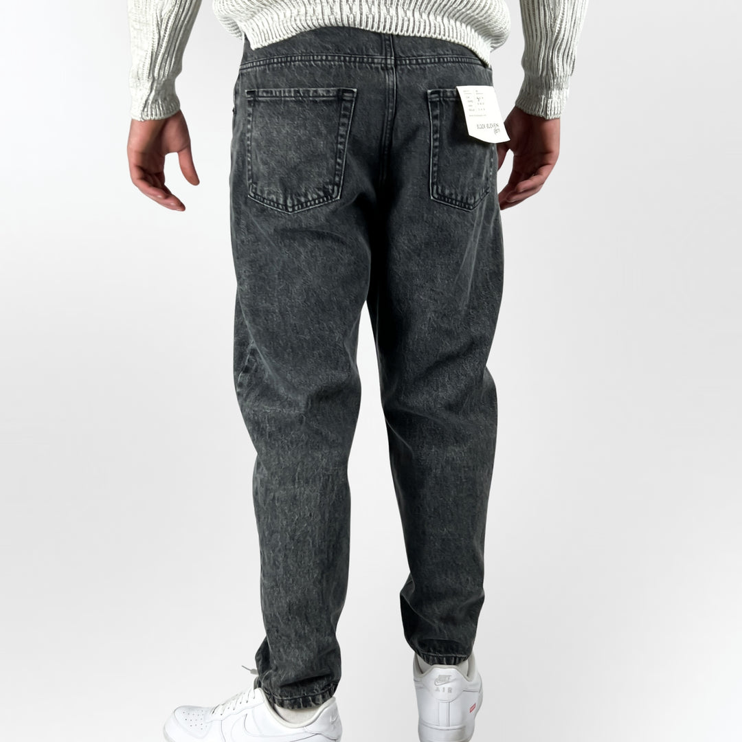 Black Drawstring Jeans