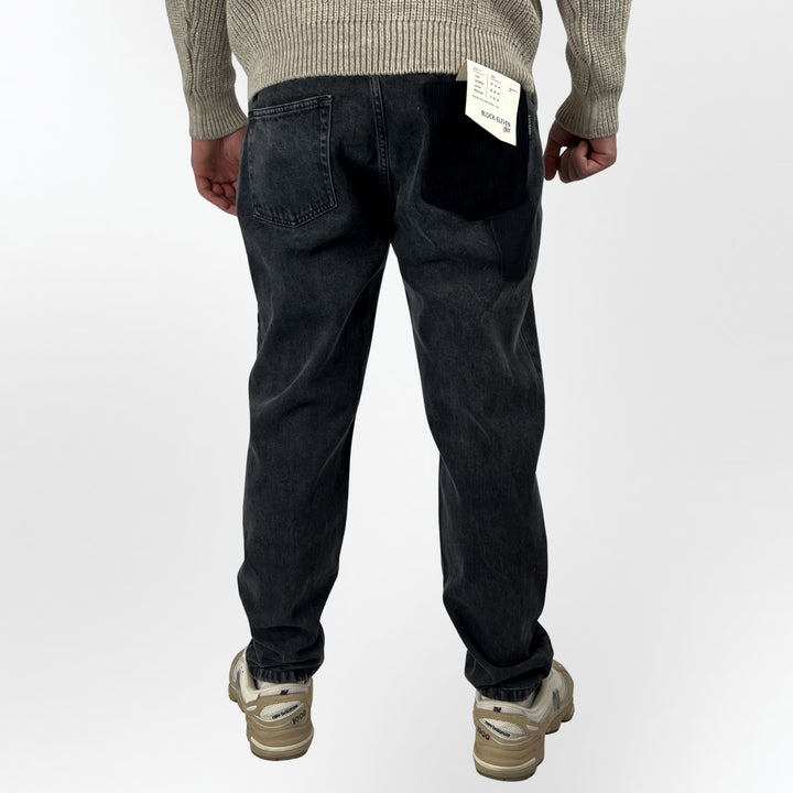 Black Patch Jeans
