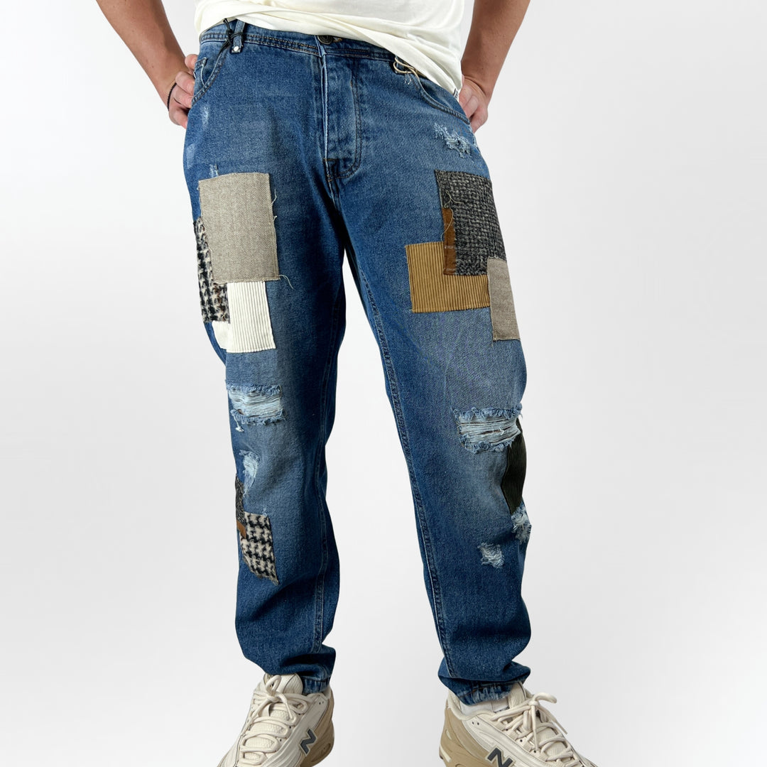 Jeans with Patch Detail