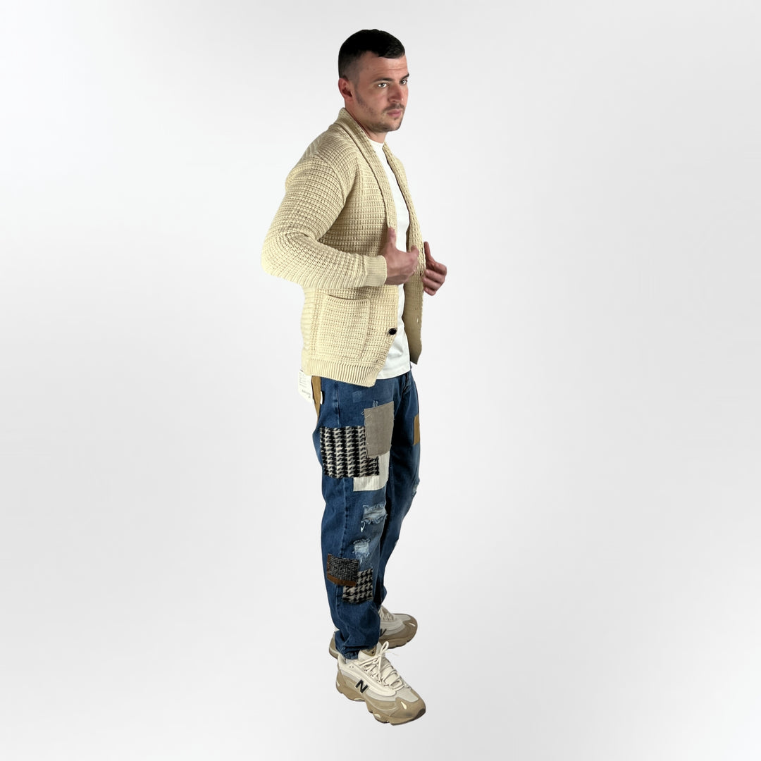 Jeans with Patch Detail