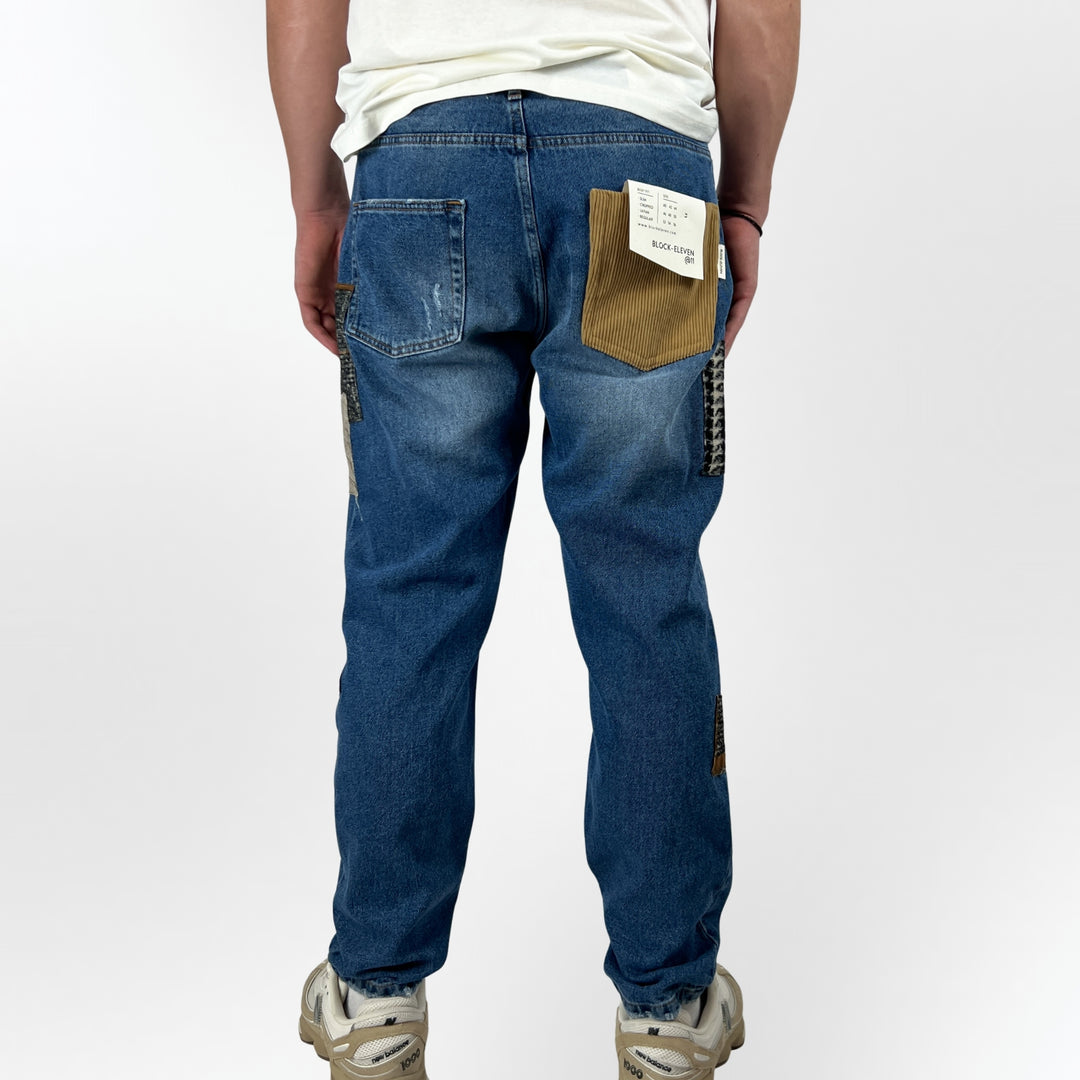 Jeans with Patch Detail