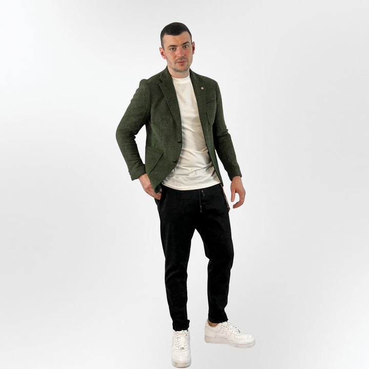 Green Casual Jacket