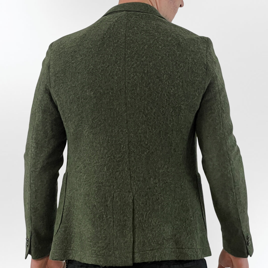 Green Casual Jacket