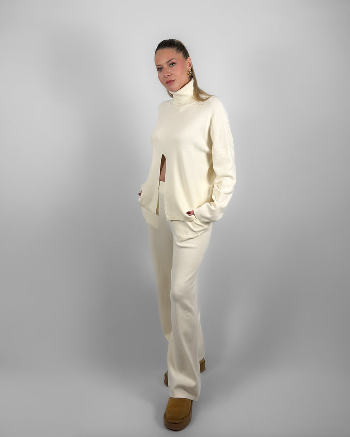 Knitted Turtleneck Set