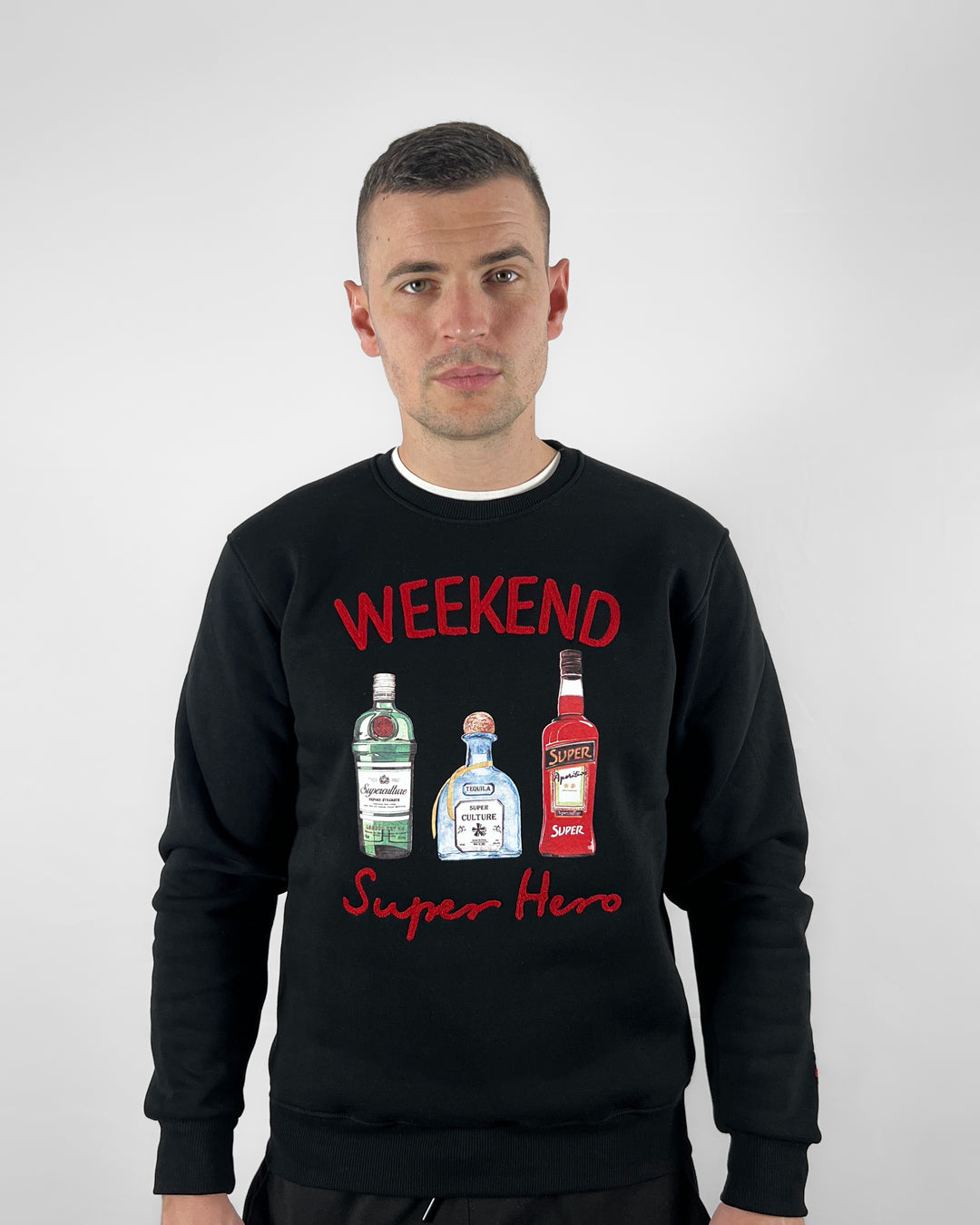 Sweatshirt Weekend Super Hero