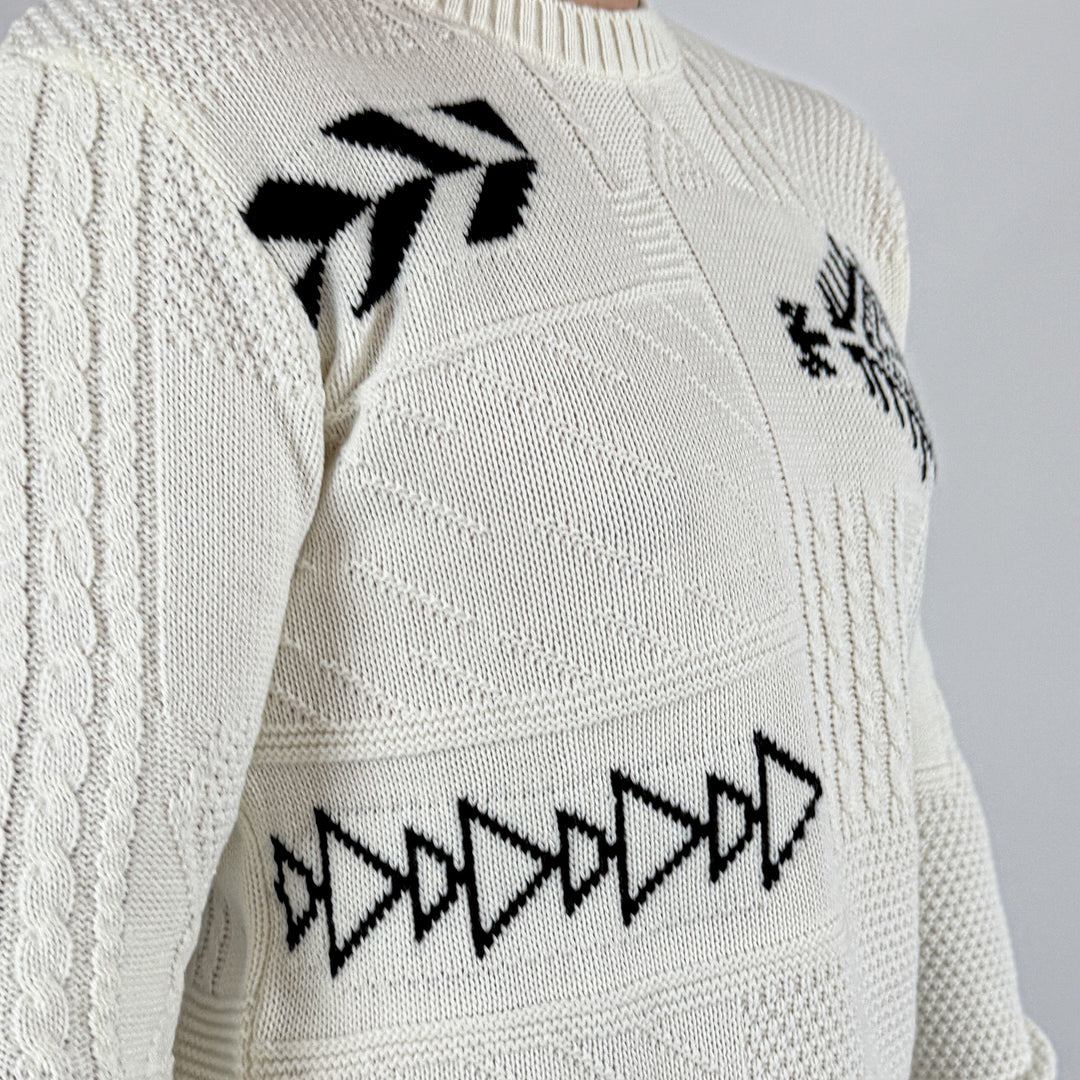 Intarsia Knit Sweater
