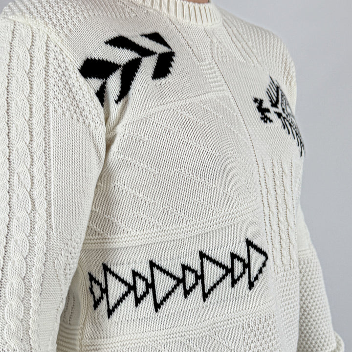 Intarsia Knit Sweater