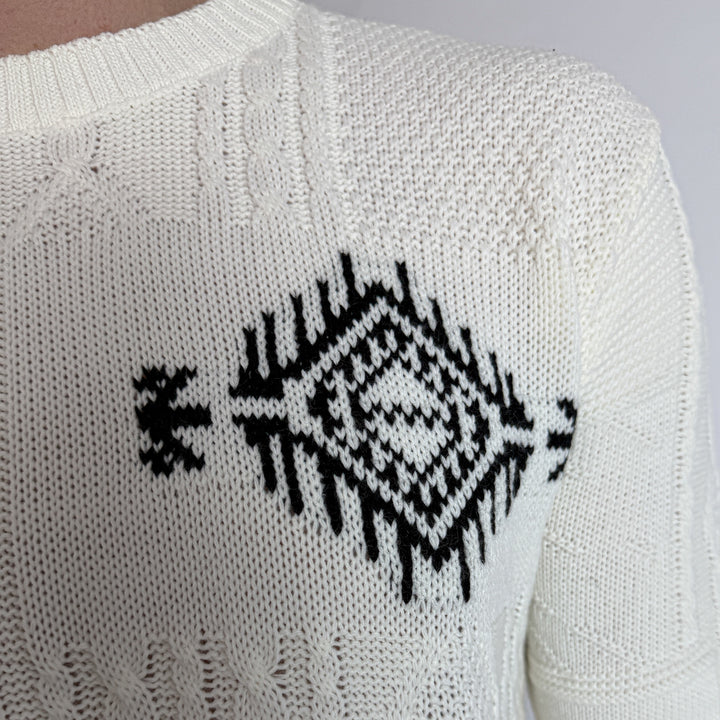 Intarsia Knit Sweater