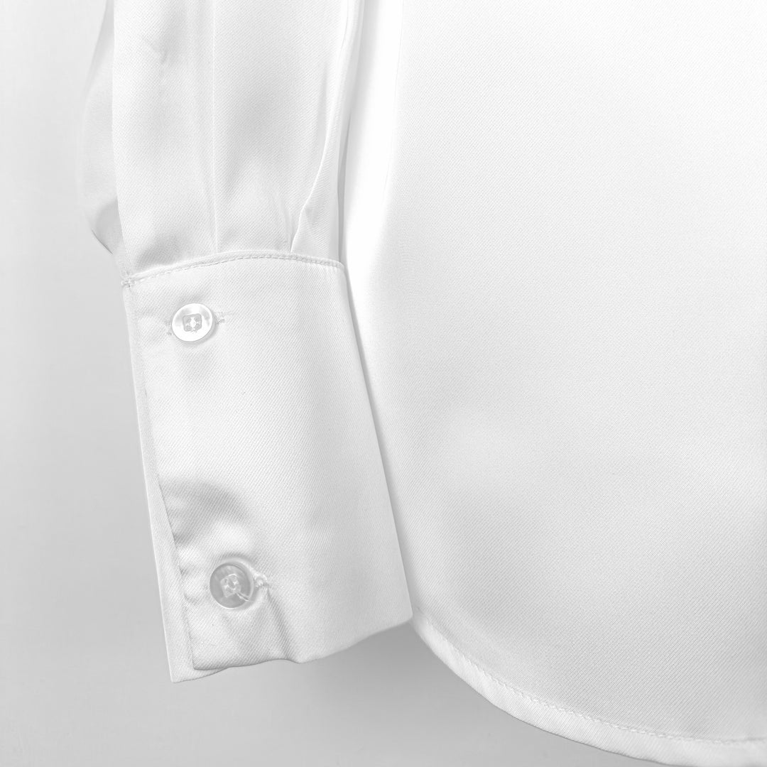 White Collared Blouse