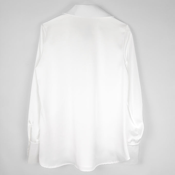 White Collared Blouse