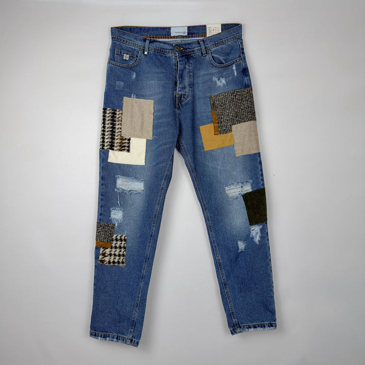 Jeans with Patch Detail