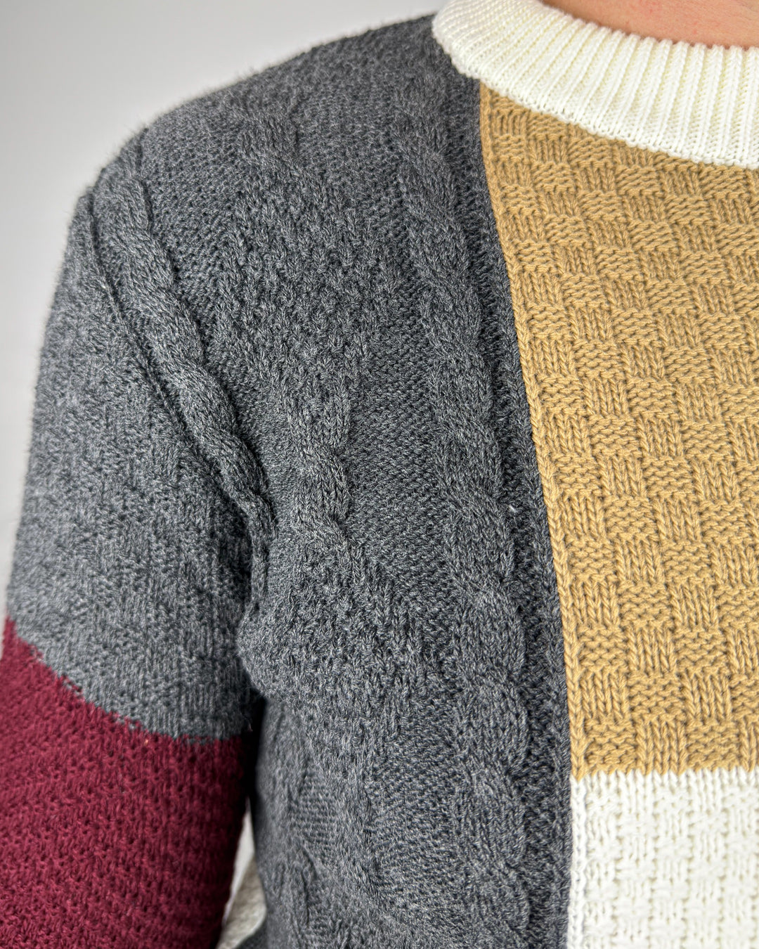 Jaquard Intarsia Sweater