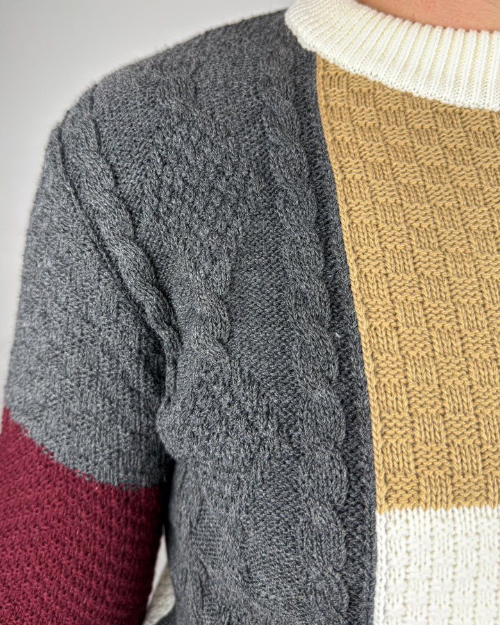 Jaquard Intarsia Sweater