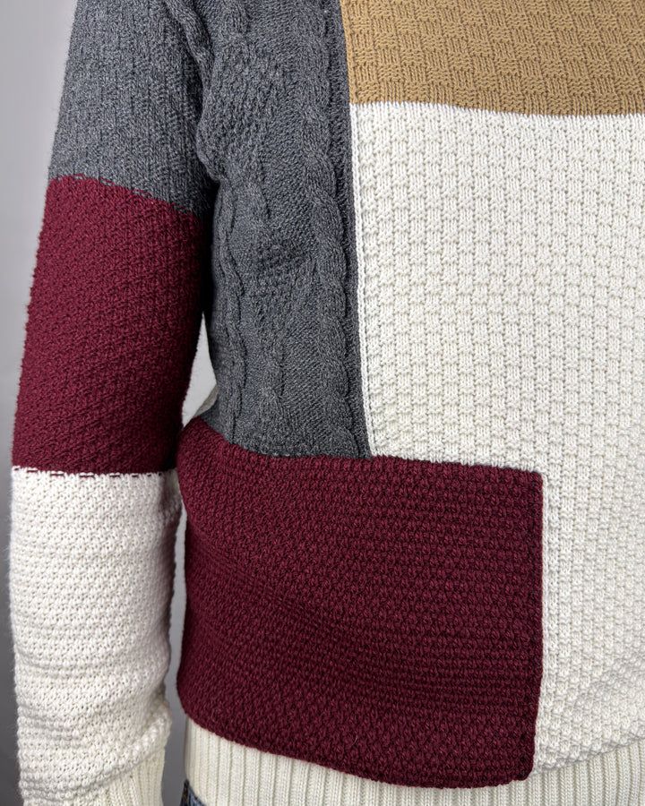 Jaquard Intarsia Sweater