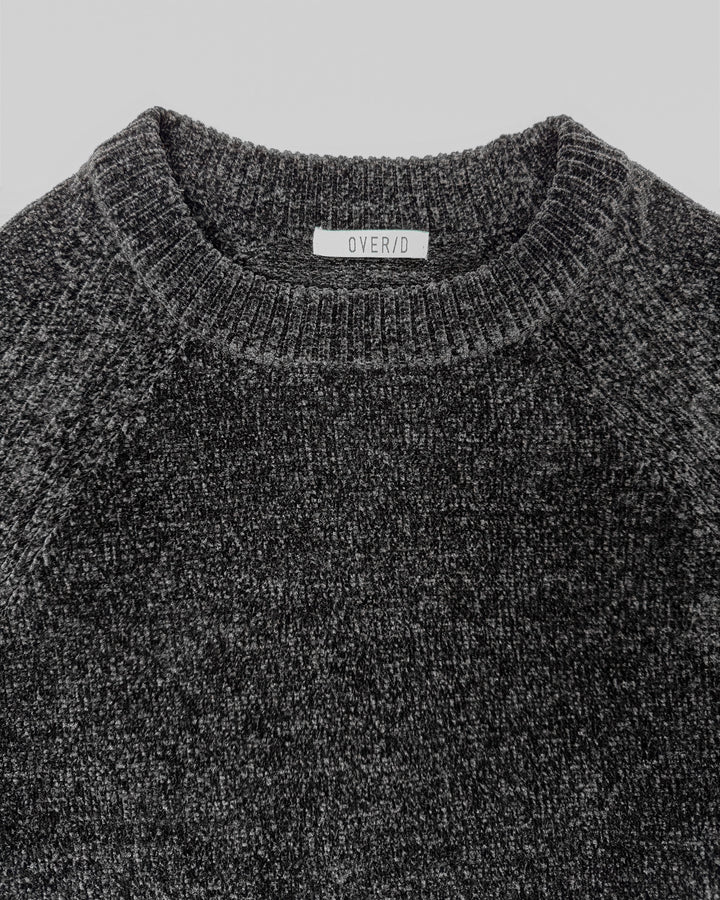 Chenille Crew Neck Sweater