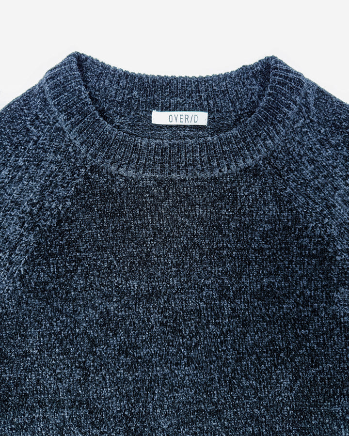 Chenille Crew Neck Sweater