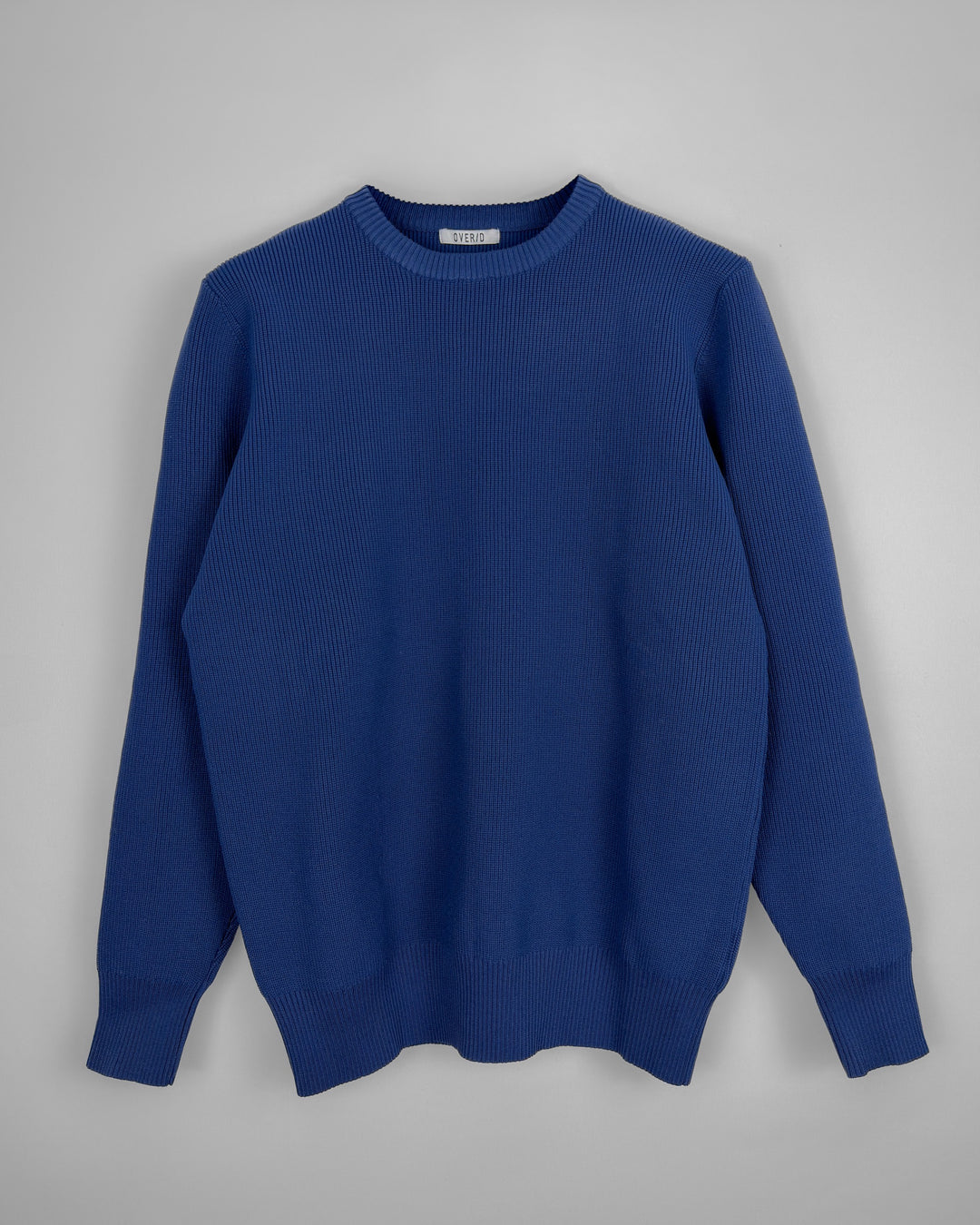 Ribbed Crew Neck Sweater