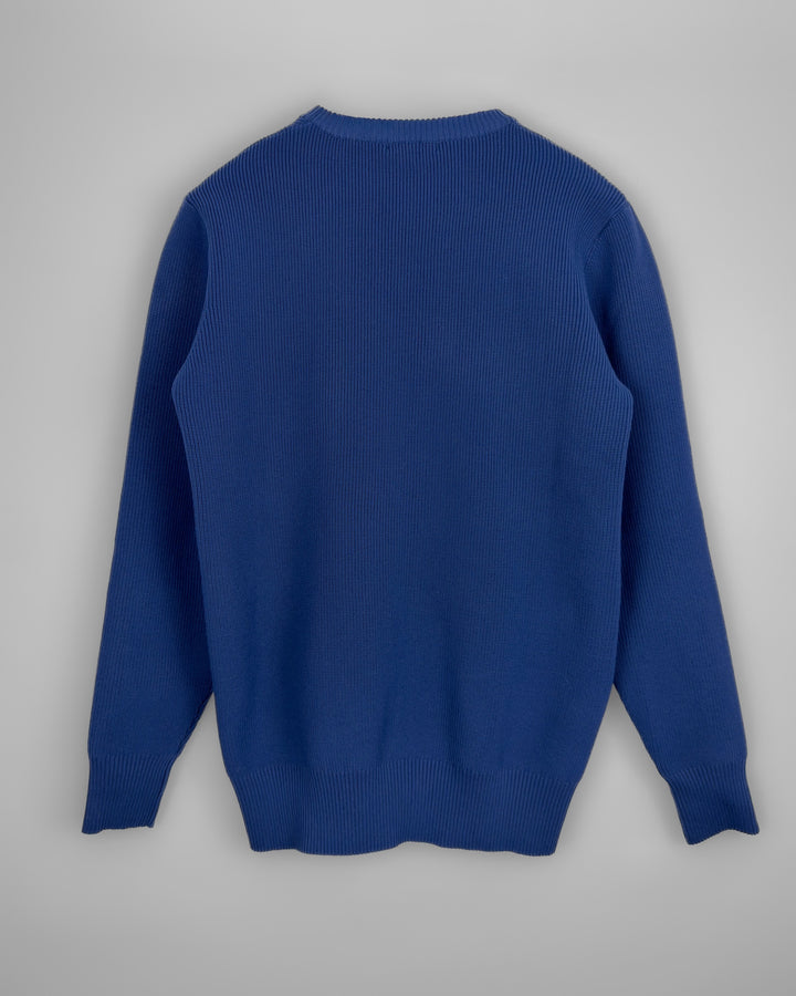 Ribbed Crew Neck Sweater