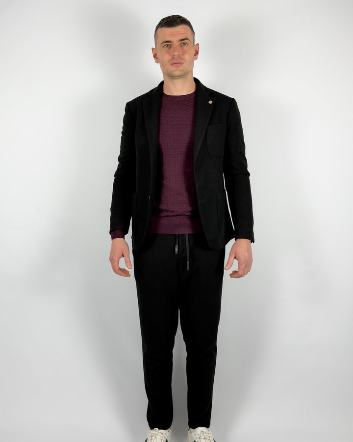 Tailored Two-Button Blazer