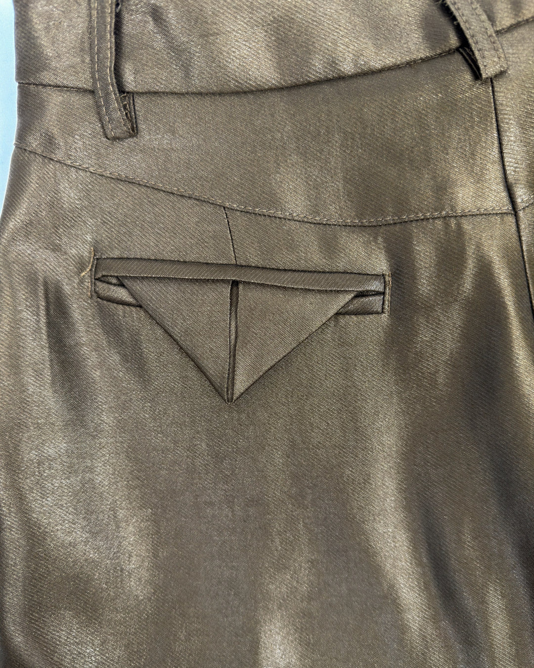 Wide Leg Trousers with Side Pockets