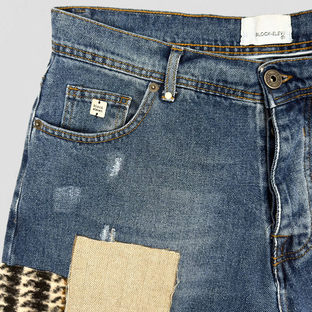 Jeans with Patch Detail